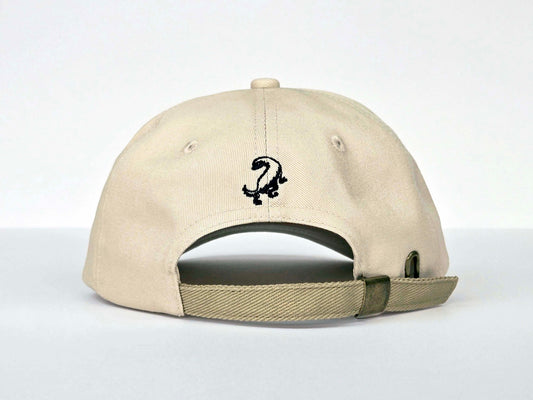 CIRCLE DAD HAT (BEIGE/BLACK)
