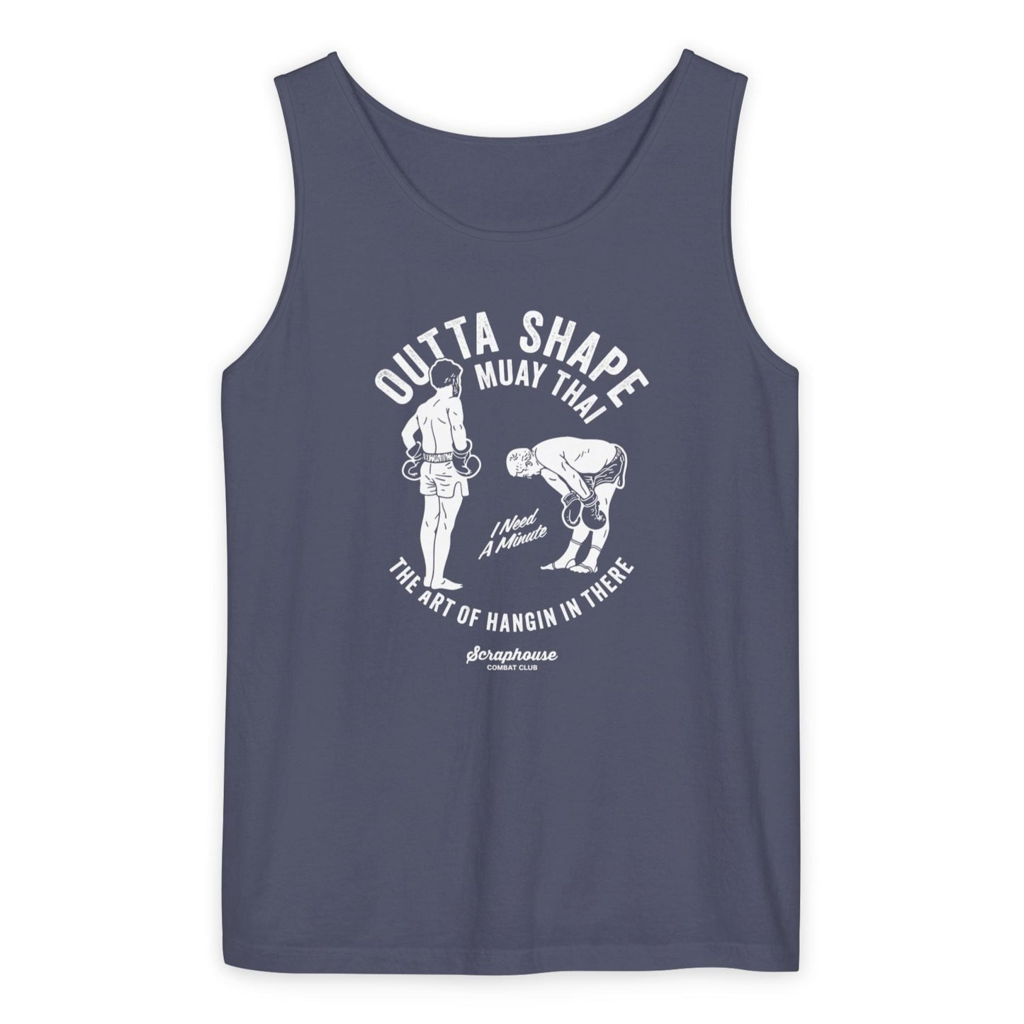OUTTA SHAPE GLORY TANK (DENIM)