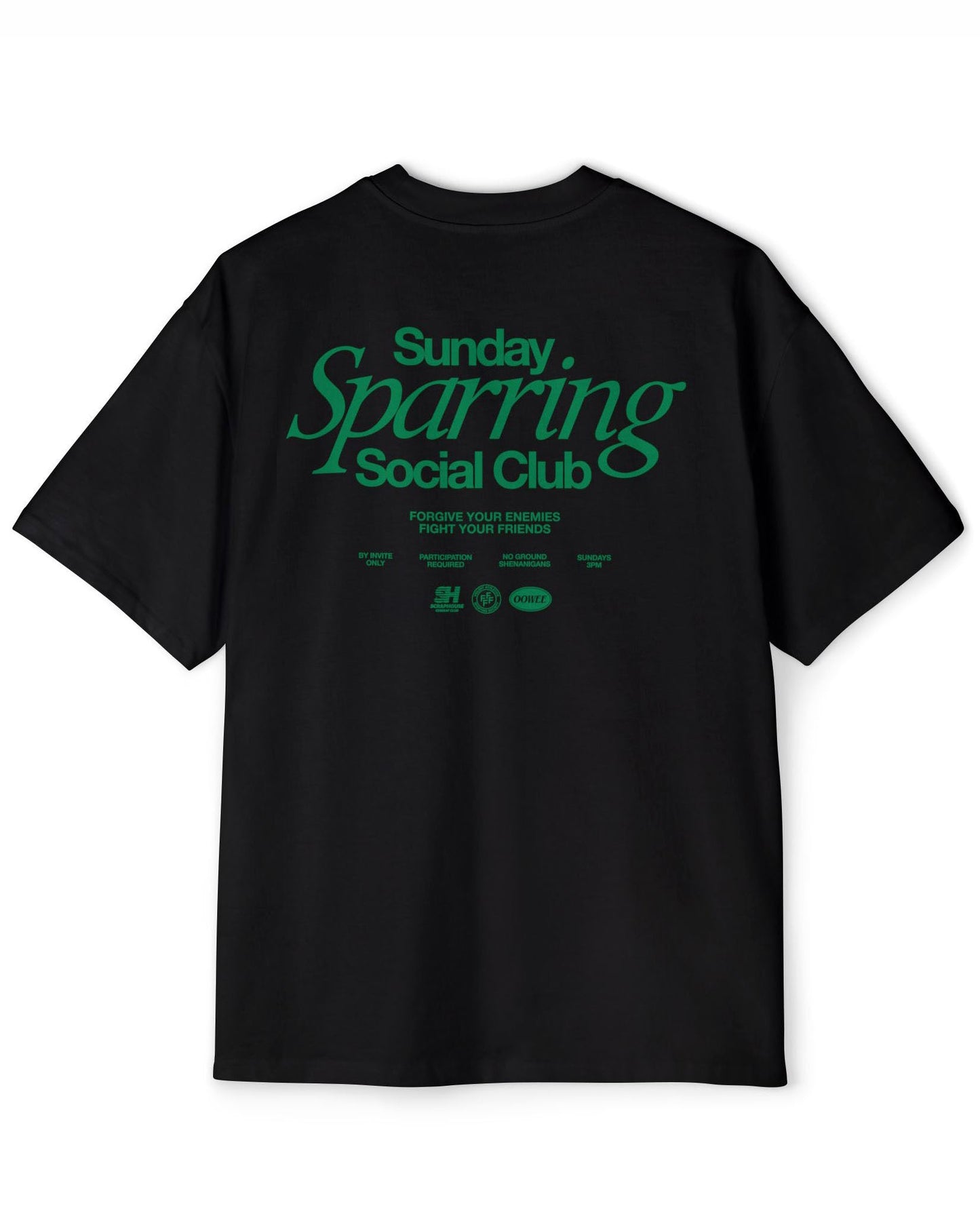 SUNDAY SPARRING CLUB (FADED BLACK)