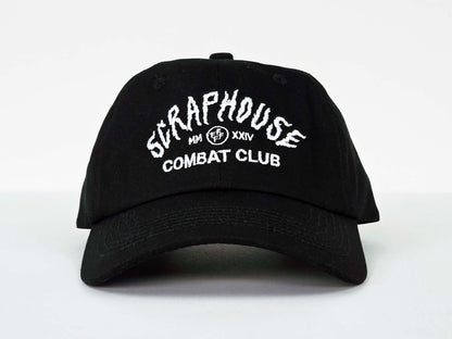 SCRAPHOUSE DAD HAT (BLACK/WHITE)