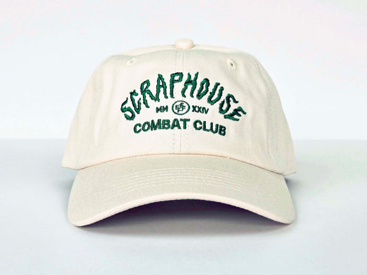 SCRAPHOUSE DAD HAT (IVORY/GREEN)