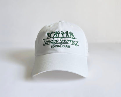 SUNDAY SPARRING CLUB HAT (WHITE)